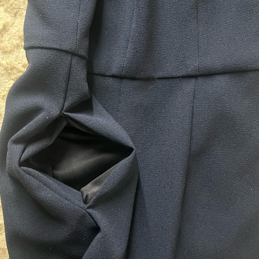 Julia Jordan Classic Navy Jumpsuit with pockets size 8 - Picture 4 of 4